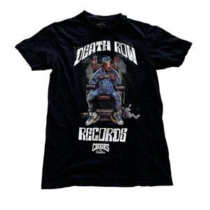 Death Row Records Crooks & Castles Men’s SM Snoop Dog Graphic T-shirt